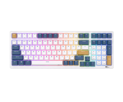 Klawiatura Royal Kludge RK98 RGB Red switch Niebieska RK98 blu